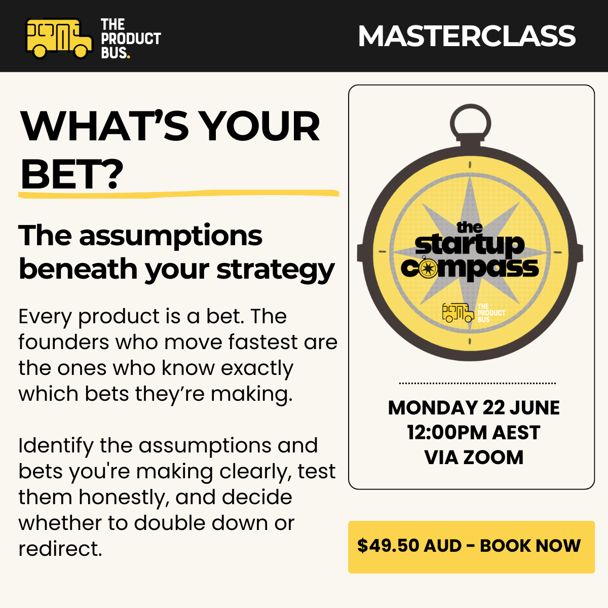 What's Your Bet? The Assumptions Beneath Your Strategy
