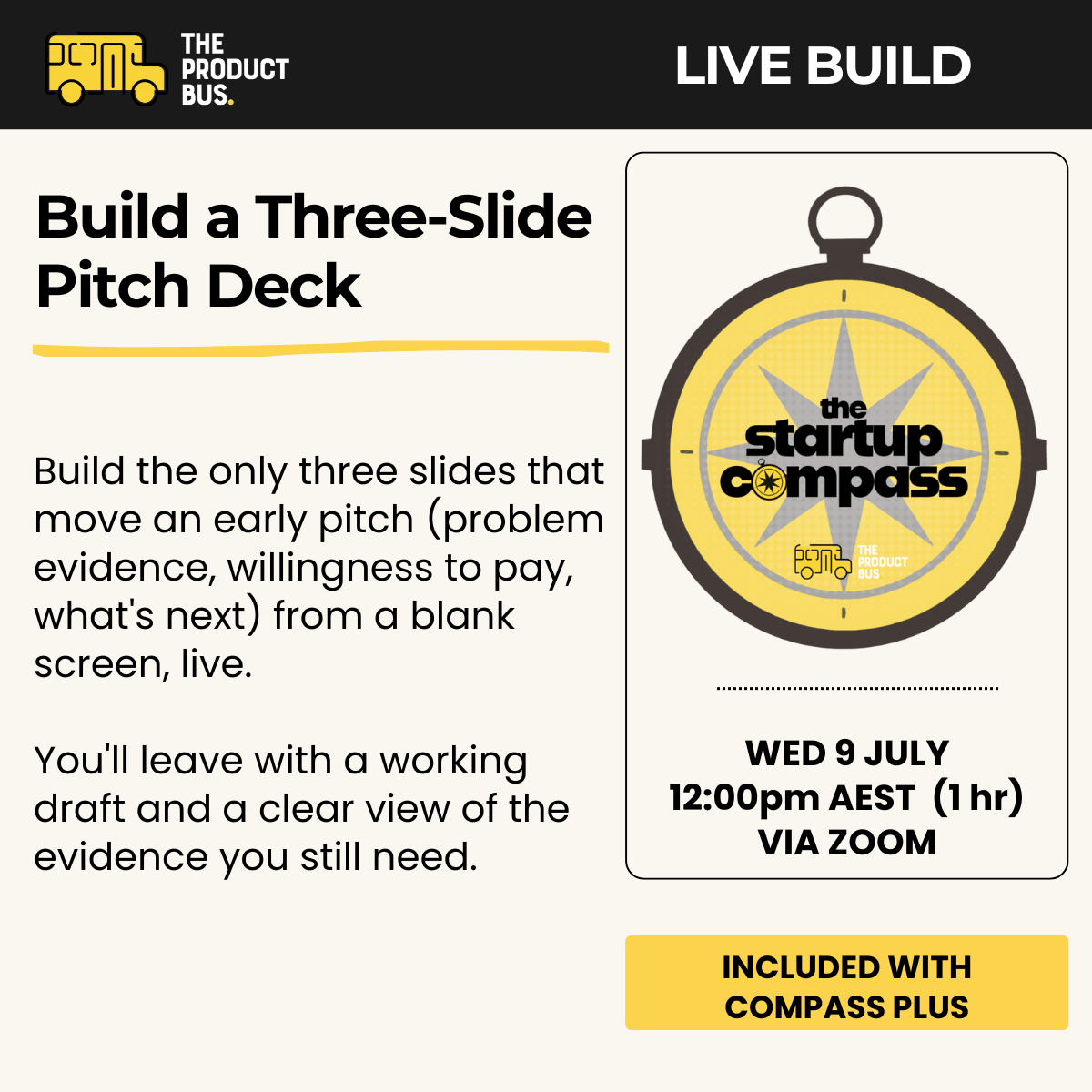 Live Build: Build a Three-Slide Pitch Deck